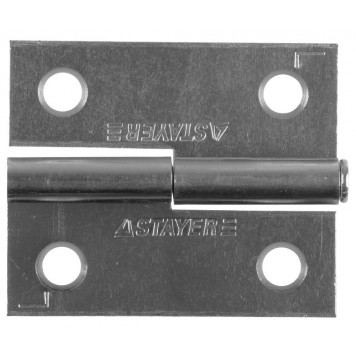 37613-50-1L | Петля дверная разъемная, цвет белый цинк, левая, 50мм, STAYER MASTER-0