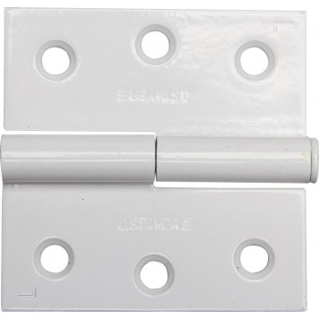 37613-75-2L | Петля дверная разъемная, цвет белый, левая, 75мм, STAYER MASTER-0