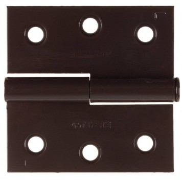 37613-75-3L | Петля дверная разъемная, цвет коричневый, левая, 75мм, STAYER MASTER-0
