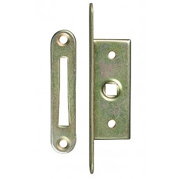 37723 | Замок оконный врезной "ЗВ-1", покрытие цинк, РОССИЯ-0