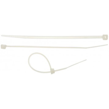 3785-10 | Хомуты-стяжки белые, 2.5 х 100 мм, 100 шт, нейлоновые, STAYER PROFESSIONAL-0