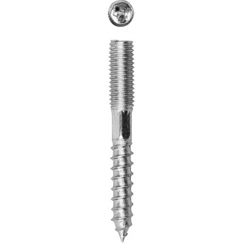 37870-10-100-600 | Шпилька сантехническая, шестигранник, Torx 25, М10x100мм, 600шт, оцинкованная, ЗУБР МАСТЕР-0