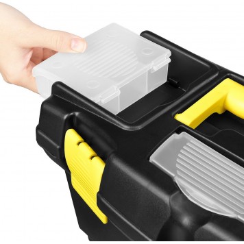 38105-18_z03 | Ящик для инструмента пластиковый, STAYER VEGA-19-6