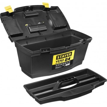 38105-21_z03 | Ящик для инструмента пластиковый, STAYER VEGA-24-2