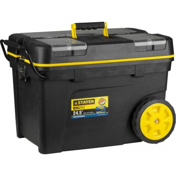 38107-24 | Ящик-тележка для инструмента пластиковая, STAYER BIGPRO-0