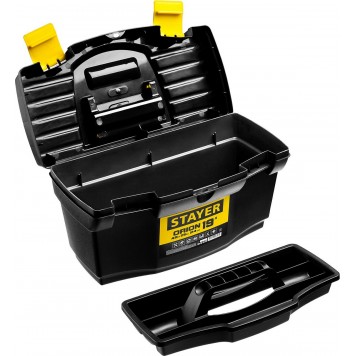 38110-18_z03 | Ящик для инструмента пластиковый, STAYER ORION-19-3