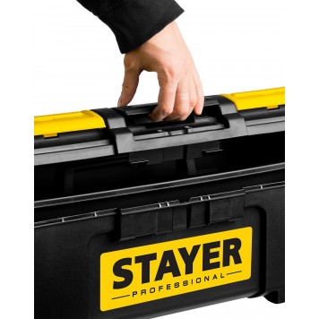38167-16 | Ящик для инструмента пластиковый, STAYER TOOLBOX-16-3