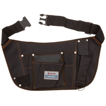 38653 | Пояс для инструментов, нейлоновый, 9 карманов, ЗУБР ЛАДЬЯ-0