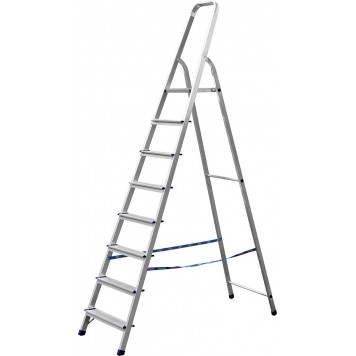 38801-8 | Лестница-стремянка алюминиевая, 8 ступеней, 166 см, СИБИН-0