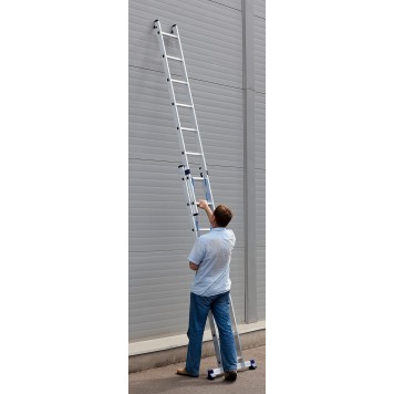 38823-08 | Лестница универсальная, двухсекционная, 8 ступеней, СИБИН-4