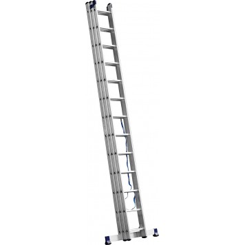 38833-13 | Лестница универсальная,трехсекционная со стабилизатором, 13 ступеней, СИБИН-5