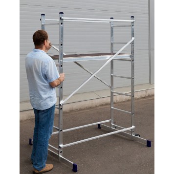 38840-3 | Вышка-тура алюминиевая, 3 метра, СИБИН-10