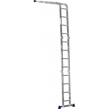 38852 | Лестница-трансформер, 4x4 ступени, алюминиевая., СИБИН ЛТ-44-5