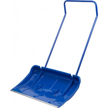 39937 | Движок снеговой (скрепер), пластиковый ковш с алюминиевой планкой, с колесиками, 820 мм, ЗУБР СКАНДИНАВИЯ-0