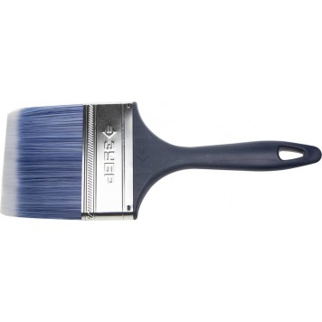 4-01013-100 | Кисть плоская, искусственная щетина, пластмассовая ручка, 100мм, ЗУБР МАСТЕР-0