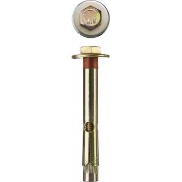 4-302312-06-060 | Болт анкерный с пластиковым кольцом, 6,0х60мм, 90шт, желтопассивированный, ЗУБР-0