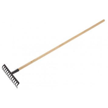 4-39583-12 | Грабли садовые с черенком, 12 прямых зубцов, ЗУБР-0