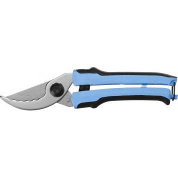 40203 | Секатор с двухкомпонентными рукоятками, плоскостной, 220 мм, СИБИН-0