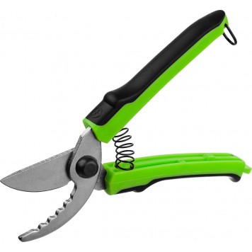 40203_z01 | Секатор с с двухкомпонентными рукоятками, плоскостной, 220 мм, РОСТОК PC-55-5