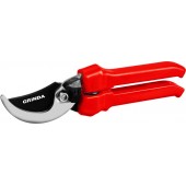 Секатор с пластиковыми рукоятками, плоскостной, 200мм, GRINDA 40211_z01