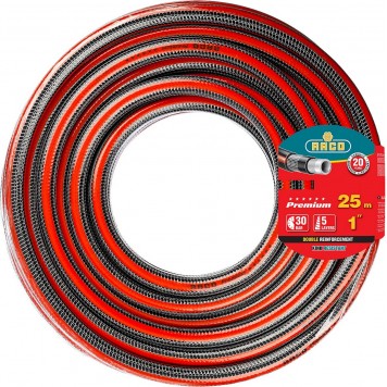 40300-1-25_z01 | Шланг поливочный, 30атм, армированный, 5-ти слойный, 1"х25м, RACO PREMIUM-2