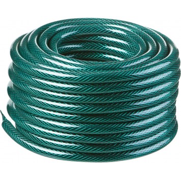 40308-1/2-25 | Шланг поливочный, 15 атм., армированный, 3-х слойный, 1/2"х25м, РОСТОК КЛАССИК-0