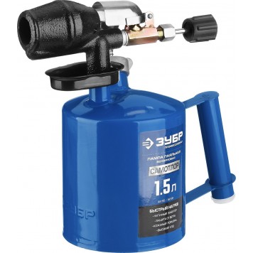 40650-1.5_z02 | Лампа паяльная с чугунным эжектором, 1,5 л, ЗУБР САМОТЛОР-0