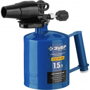 40652-1.5_z02 | Лампа паяльная со стальным эжектором, 1,5 л, ЗУБР ВУЛКАН-0