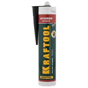 41261 | Герметик битумный черный, 300мл, KRAFTOOL-0