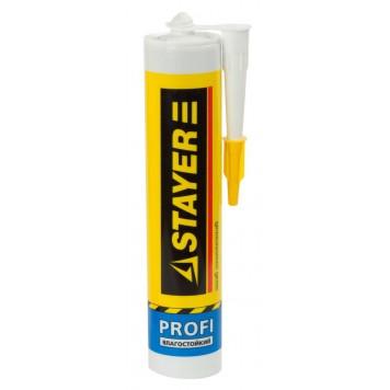 41325 | Клей монтажный влагостойкий, 280мл, STAYER PROFESSIONAL-0