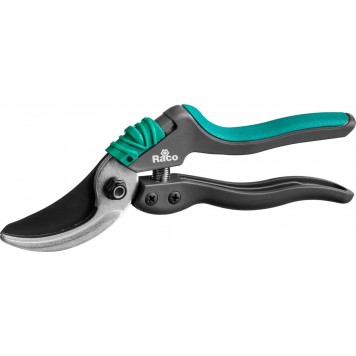 4206-53/S161 | Секатор со специальными эргономичными двухкомпонентными рукоятками армированными фиберглассом, плоскостной, 205 мм, RACO S161-0