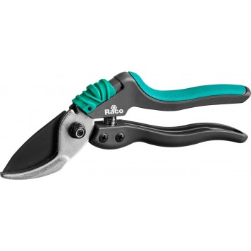 4206-53/S162 | Секатор со специальными эргономичными двухкомпонентными рукоятками армированными фиберглассом, плоскостной, 205 мм, RACO S162-0