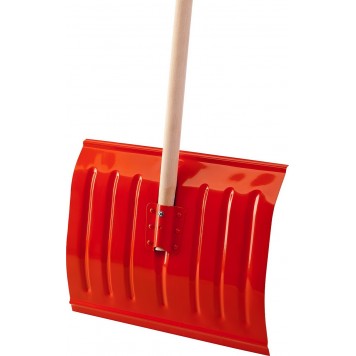 421841 | Лопата снеговая стальная, с деревянным черенком, 430мм, СИБИН ЛС-430-6