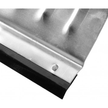 421857 | Лопата снеговая алюминиевая со стальной планкой, с деревянным черенком, 430мм, СИБИН ЛА-430-7