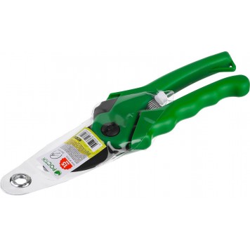423013 | Секатор с эргономичными пластиковыми рукоятками, плоскостной, 205 мм, РОСТОК PC-77-4