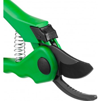 423013 | Секатор с эргономичными пластиковыми рукоятками, плоскостной, 205 мм, РОСТОК PC-77-5