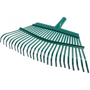 4231-53/738 | Грабли веерные, 25 плоских зубцов, эпоксидное покр., 450мм, RACO-0