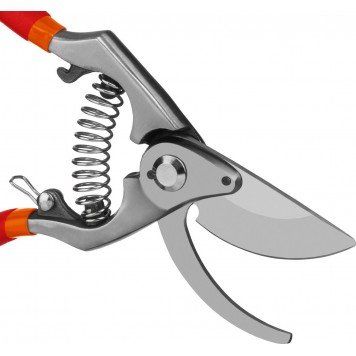 423107 | Секатор цельнокованый, с направленным под углом лезвием, 210мм, рез до 25 мм, GRINDA G-7-6