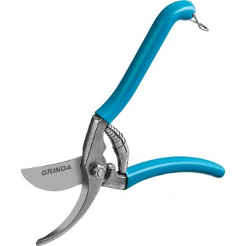423410 | Секатор цельнокованый, плоскостной, 210 мм, GRINDA P-10-6