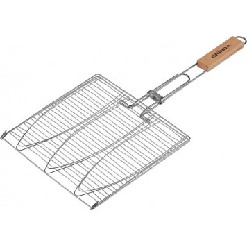 424721 | Решетка-гриль для рыбы, трехместная, GRINDA BARBECUE-0