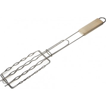 424730 | Решетка-гриль для сосисок, нержавеющая сталь, 170х85мм, GRINDA BARBECUE-0
