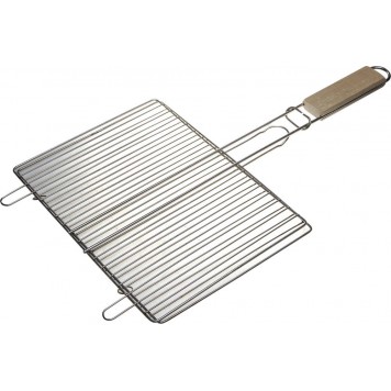 424733 | Решетка-гриль плоская, нержавеющая сталь, 300х225мм, GRINDA BARBECUE-0
