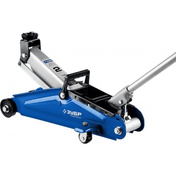 43052-2 | Домкрат гидравлический подкатной, 2т, 130-380мм, T50, ЗУБР ПРОФЕССИОНАЛ-0