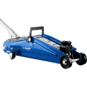 43052-2 | Домкрат гидравлический подкатной, 2т, 130-380мм, T50, ЗУБР ПРОФЕССИОНАЛ-7