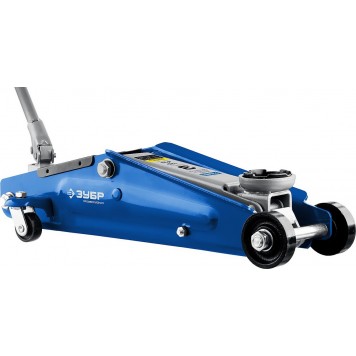 43052-3_z01 | Домкрат гидравлический подкатной, 3т, 130-410мм, ЗУБР T70-7