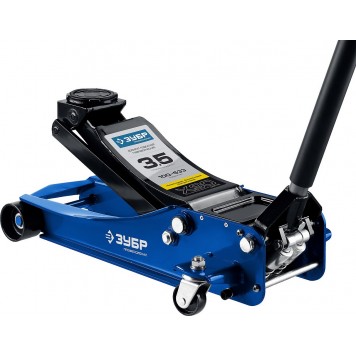 43054-3.5 | Домкрат гидравлический подкатной, 3,5т, 100-533мм, X90, ЗУБР ПРОФЕССИОНАЛ-0