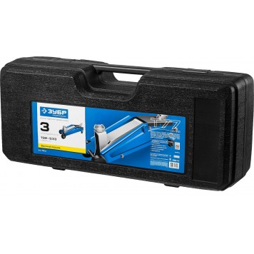 43055-3-K | Домкрат гидравлический подкатной, 3т, 192-533мм, в кейсе, T77, ЗУБР ПРОФЕССИОНАЛ-4