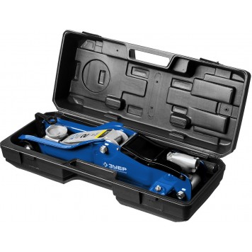 43056-2-K | Домкрат гидравлический подкатной, 2т, 85-330мм, в кейсе, T35, ЗУБР ПРОФЕССИОНАЛ-10