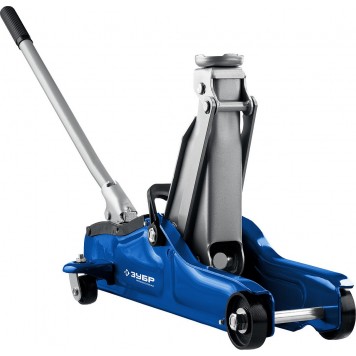 43056-2 | Домкрат гидравлический подкатной, 2т, 85-330мм, T35, ЗУБР ПРОФЕССИОНАЛ-6