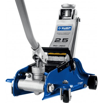 43057-2.5-K | Домкрат гидравлический подкатной, 2,5т, 90-360мм, в кейсе, T65, ЗУБР ПРОФЕССИОНАЛ-6